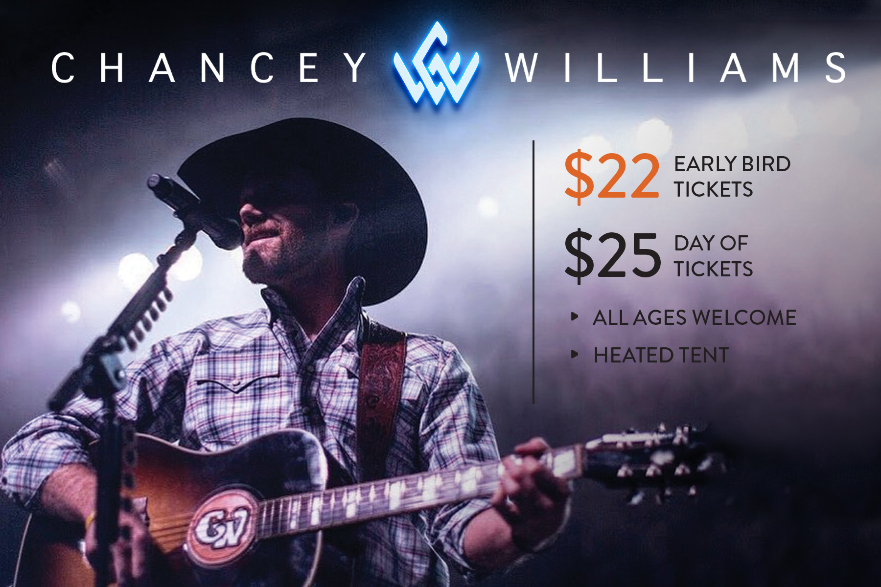 chancey williams tour